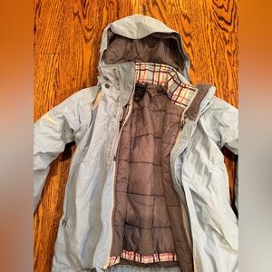 Girls North Face 3 in 1 parka